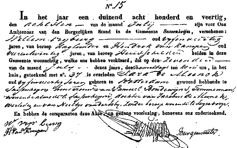 18400708 ovl akte 15 Sara d Munck ev Samuel Boudewijns
